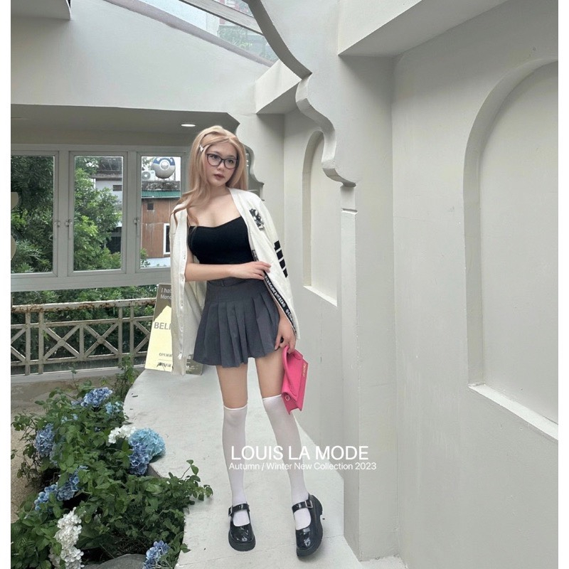 Áo Khoác Cardigan Chorme Chữ Thập Chất Vải Len Cao Cấp , Áo Khoác Nữ Siêu Xinh