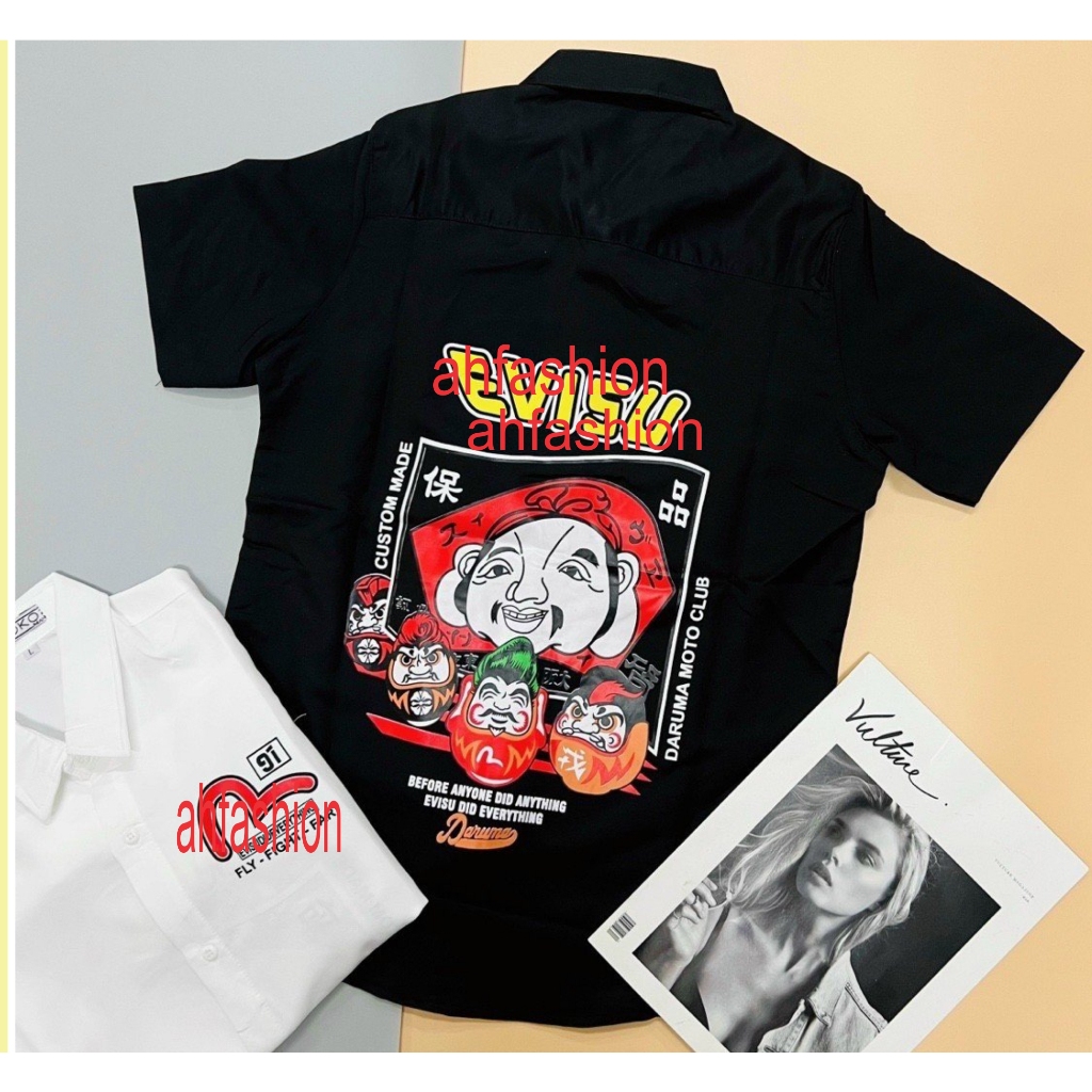 Áo sơ mi nam đẹp tay dài hàn quốc in BBR vải lụa mịn chống nhăn giá rẻ-AHFASHION