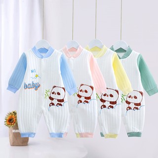 Body liền thân trần bông, bodysuit dài tay cotton cho bé trai và bé gái sơ sinh từ 3-15kg, hàng đẹp xuất Hàn