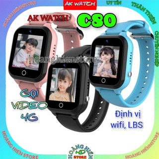 Đồng hồ thông minh AK WATCH C80, Gọi Video 4G, Định vị wifi, LBS