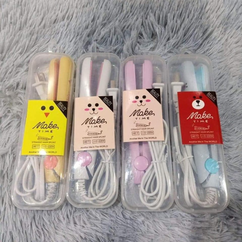 Máy duỗi tóc - ép tóc - làm xoăn tóc - uốn tóc mini hottrend phiên bản mới