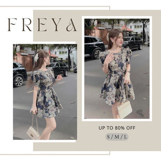 🛍Đầm váy nữ 🛍Đầm thiết kế hoạ tiết gấu loang sang xịn,Váy cổ tròn tay ngắn xinh xắn sang trọng,đi chơi đi tiệc đẹp