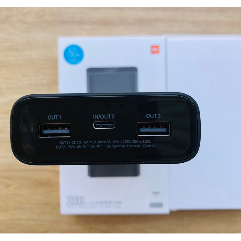 Pin Sạc dự phòng Xiaomi 3 50W 20000 mAh - Pin dự phòng Xiaomi gen 3 PB200SZM 20000 mAh