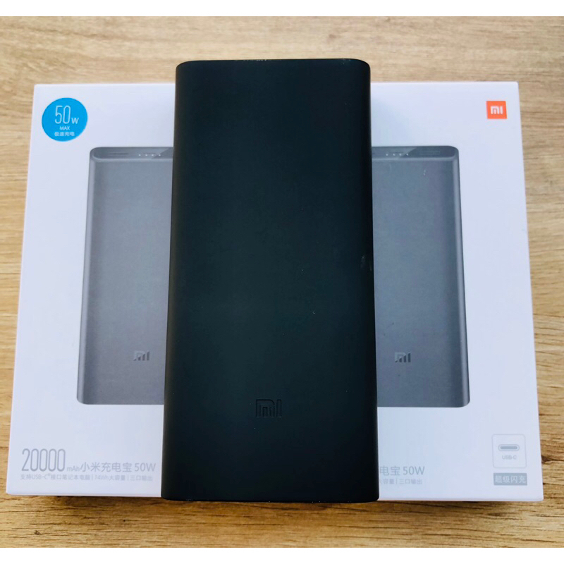 Pin Sạc dự phòng Xiaomi 3 50W 20000 mAh - Pin dự phòng Xiaomi gen 3 PB200SZM 20000 mAh