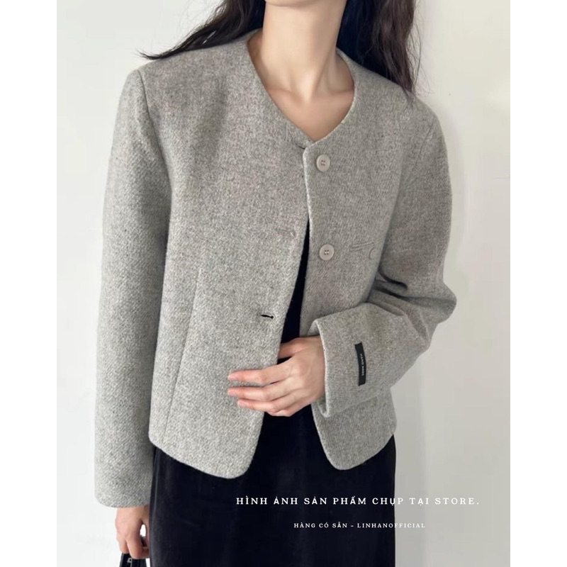Áo Dạ xuất Hàn cao cấp 3626 // Hàng có sẵn 🇰🇷