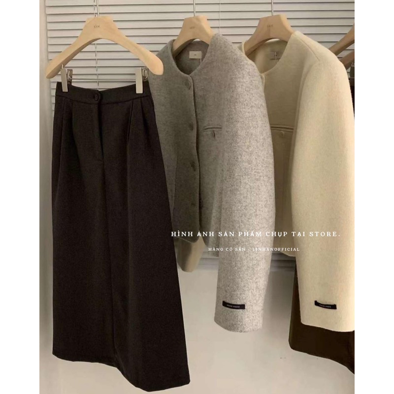 Áo Dạ xuất Hàn cao cấp 3626 // Hàng có sẵn 🇰🇷