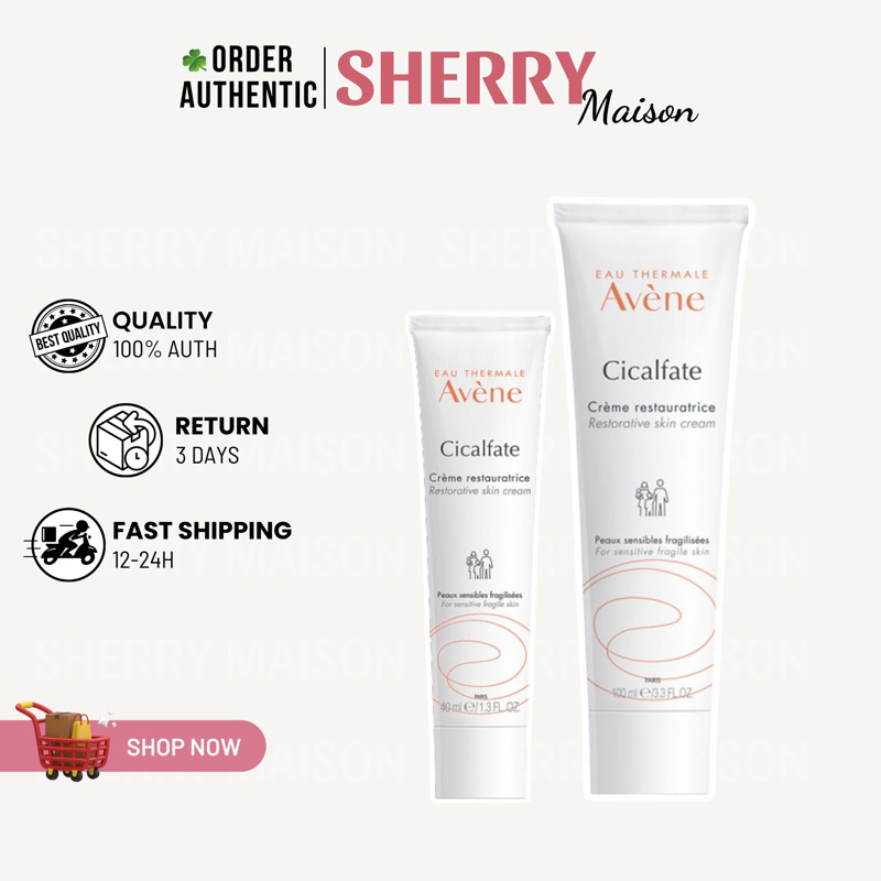Kem dưỡng Avene giúp phục hồi da Cicalfate+ Repairing Protective Cream Tuýp 40ml - 100ml