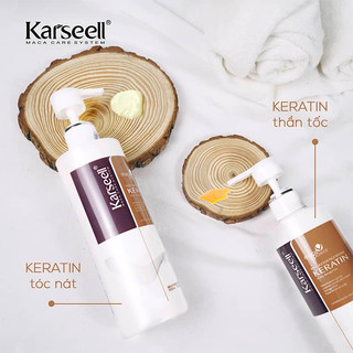 Phục hồi Keratin tóc nát – Karseell Maca - 500ml