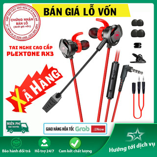 [XẢ KHO-BÁN LỖ] Tai nghe chơi game PLEXTONE RX3🌟 có Mic cho ip và Android,chơi tốt PUBG mobile.