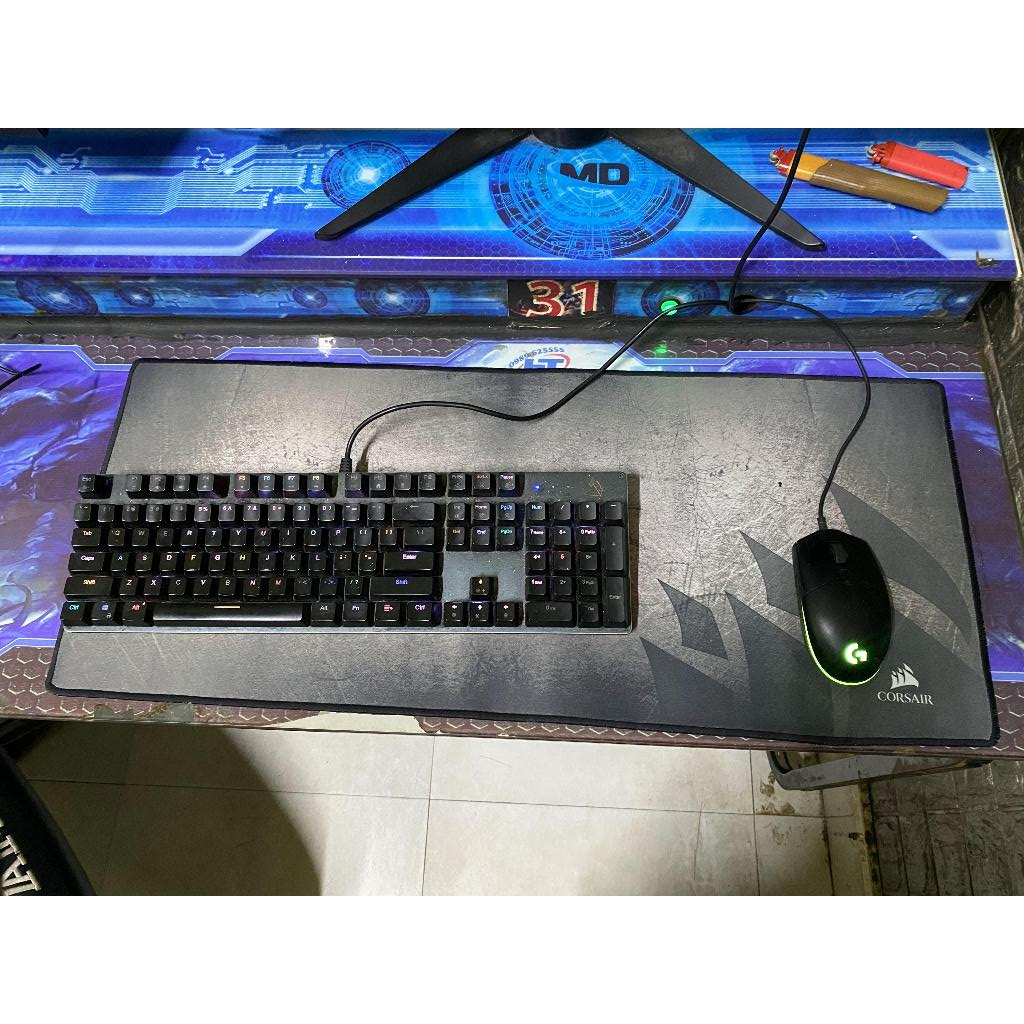 Lót chuột chính hãng Corsair MM300 Extended 93mmx30mm , 70mm*30mm hàng tặng no box