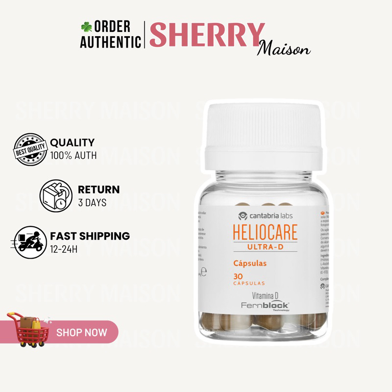Viên uống chống nắng Heliocare Ultra D 30v