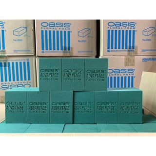   Thùng 20 viên  Xốp Xanh Oasis Xốp Cắm Hoa Tươi Mút Xốp Oasis Advantage 