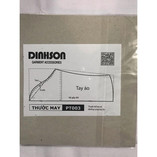 Thước vẽ tay áo/ dụng cụ học may