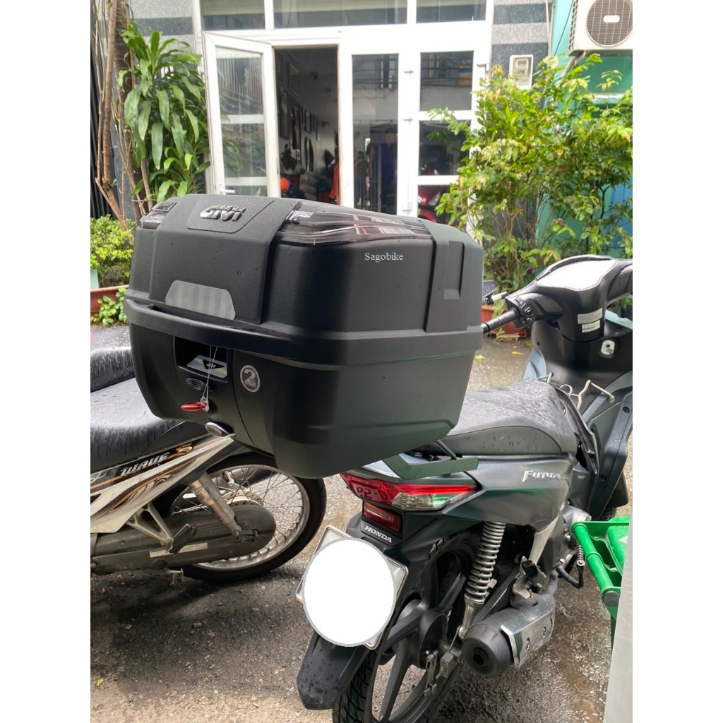 Thùng xe Future 125 , thùng givi B33N2M kèm đế, ốc gắn và baga Future 125 , hàng givi chính hãng, bảo hành 2 năm