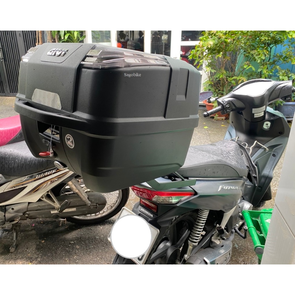 Thùng xe Future 125 , thùng givi B33N2M kèm đế, ốc gắn và baga Future 125 , hàng givi chính hãng, bảo hành 2 năm