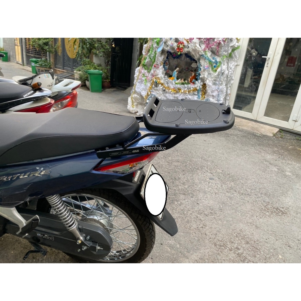 Thùng xe Future 125 , thùng givi B33N2M kèm đế, ốc gắn và baga Future 125 , hàng givi chính hãng, bảo hành 2 năm