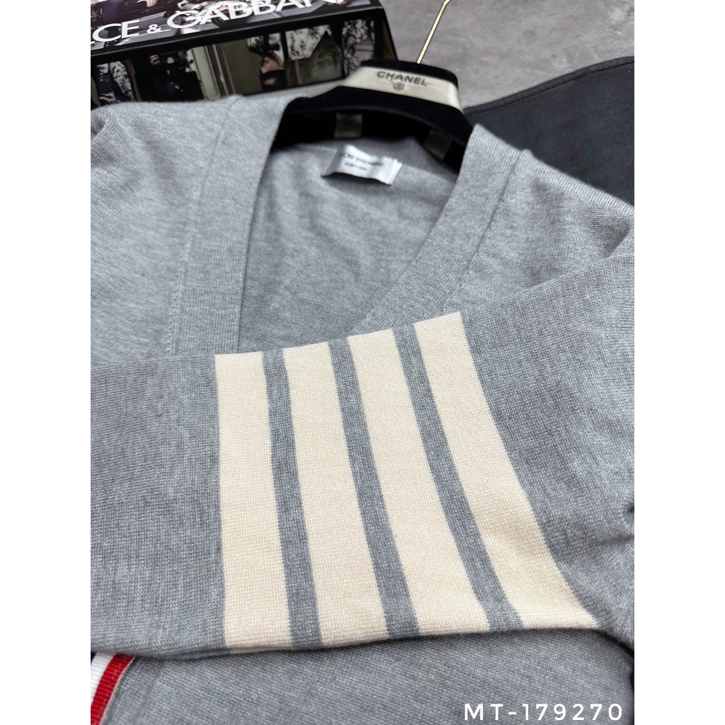 Áo Khoác Cardigan Nam Thôm Bờ Rao Phối 4 Vạch Tay Siêu Đẹp - Áo Khoác Cardigan Nam Nữ Thôm Bờ Rao Cao Cấp