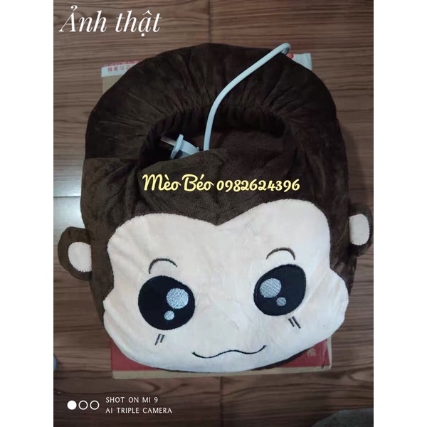 HÀNG TỐT- Máy sưởi chân cắm điện mùa đông hình thú HÀNG CAO CẤP - Túi sưởi chân đa năng các mẫu hôt