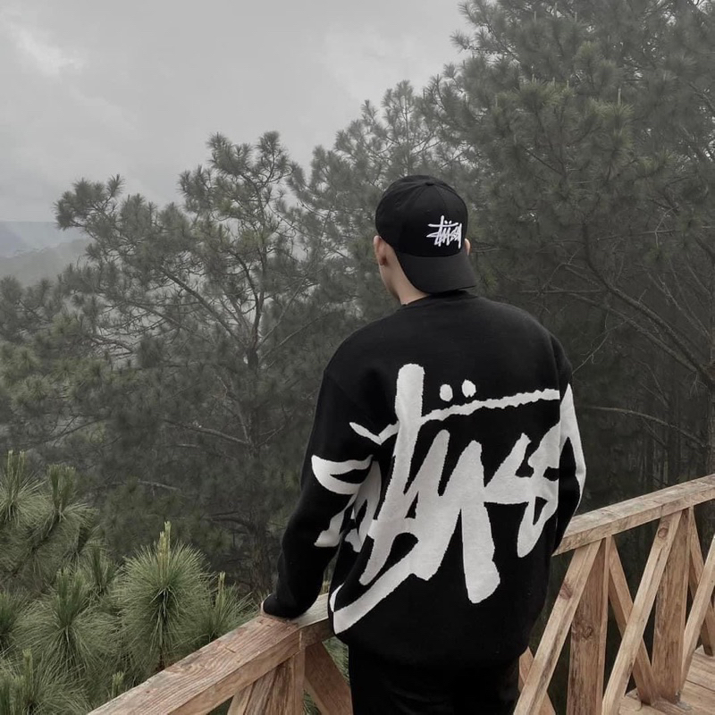 Áo Len Sweater SS Big Logo bản cao cấp Mẫu Neww 2023.