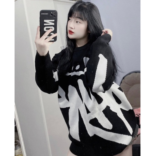 Áo Len Sweater SS Big Logo bản cao cấp Mẫu Neww 2023.