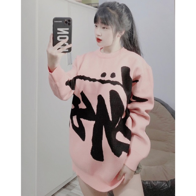 Áo Len Sweater SS Big Logo bản cao cấp Mẫu Neww 2023.