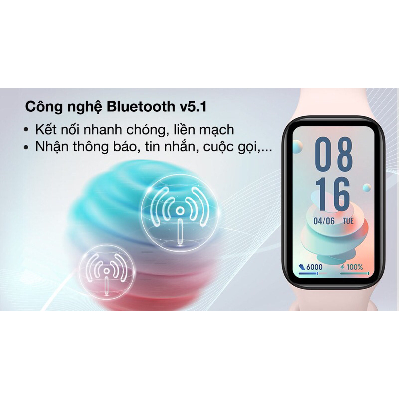 Vòng đeo tay thông minh Mi Band 8 Active