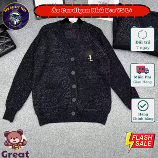 Áo cardigan y ét nờ dạ kim tuyến 💙 áo cardigan chất đẹp, dày dặn
