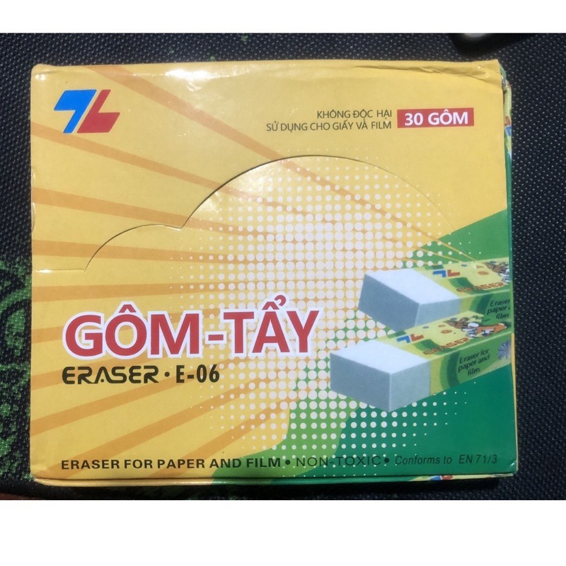 Gôm - Tẩy TL-E06  Trắng Cao Cấp