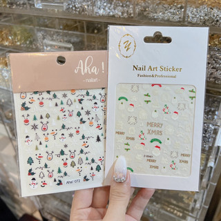 Sticker giáng sinh-Pk trang trí móng-tib nail