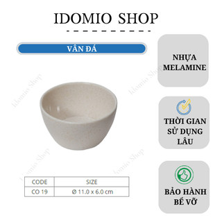 Chén Nhựa Melamine Vân Đá - CO19