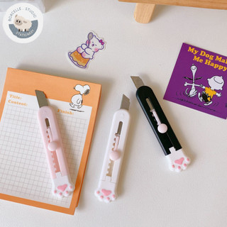 Dao dọc giấy hình chân mèo dễ thương