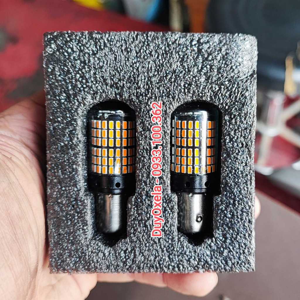 Đen led báo Stop - Đen hậu xe máy