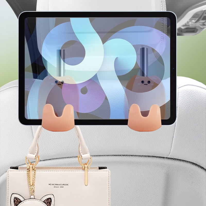 Móc treo đồ hoạt hình, móc treo sau ghế ô tô đa năng