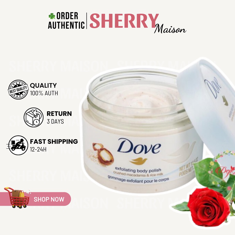 Tẩy da chết Dove Mỹ Body Scrub Exfoliating