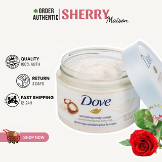 Tẩy da chết Dove Mỹ Body Scrub Exfoliating