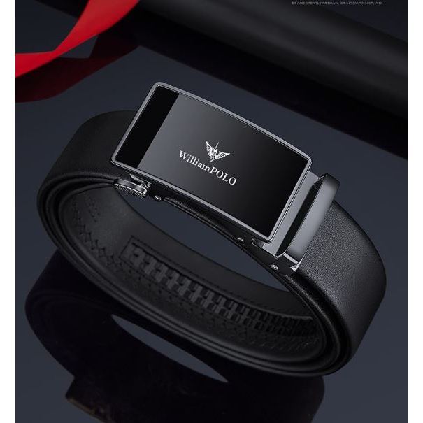 Combo ví nam cao cấp , thắt lưng nam hàng hiệu WilliamPOLO - POLO 201500 - POLO 2722P