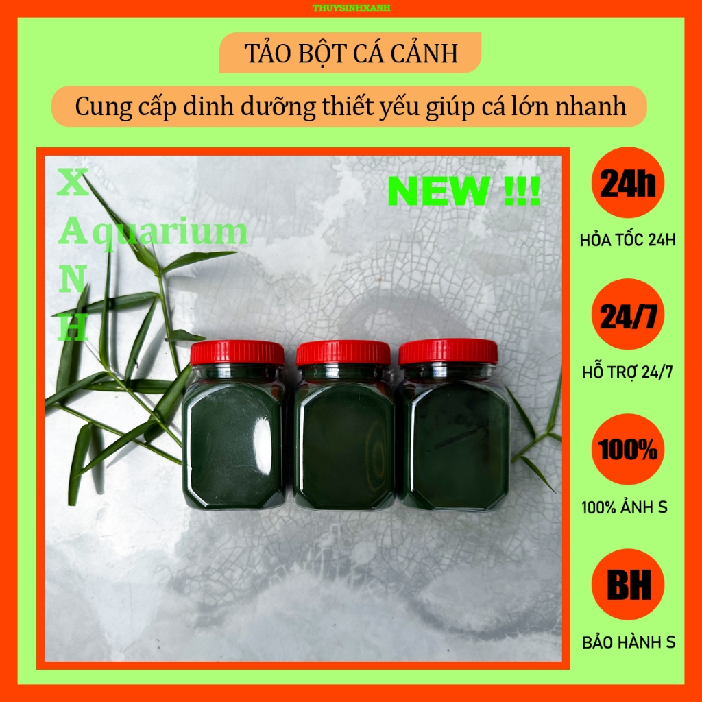 Thức ăn cho cá tép cảnh [tảo bột]