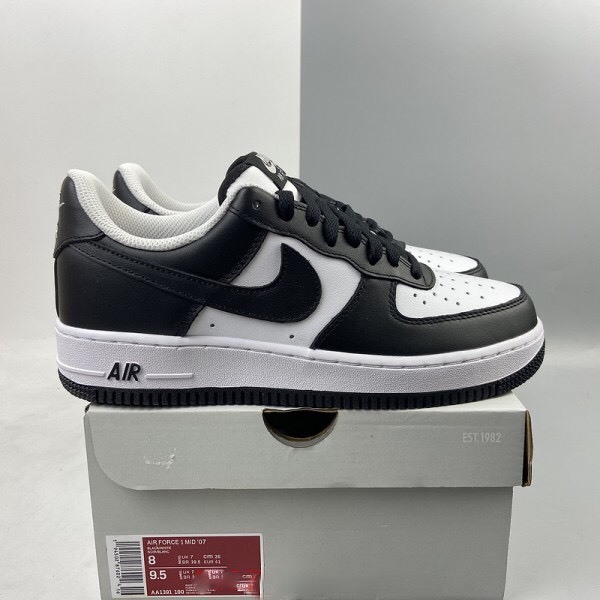Giày _Nike Sneaker Force 1 Panda Cao Cấp , Giày AF1 Panda Bản White Black Cực Chất