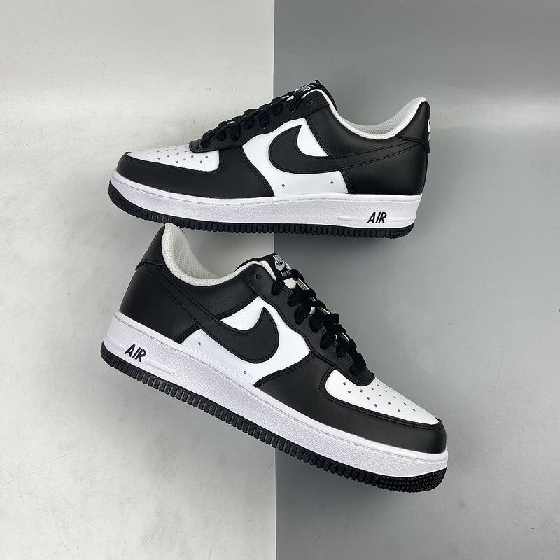 Giày _Nike Sneaker Force 1 Panda Cao Cấp , Giày AF1 Panda Bản White Black Cực Chất