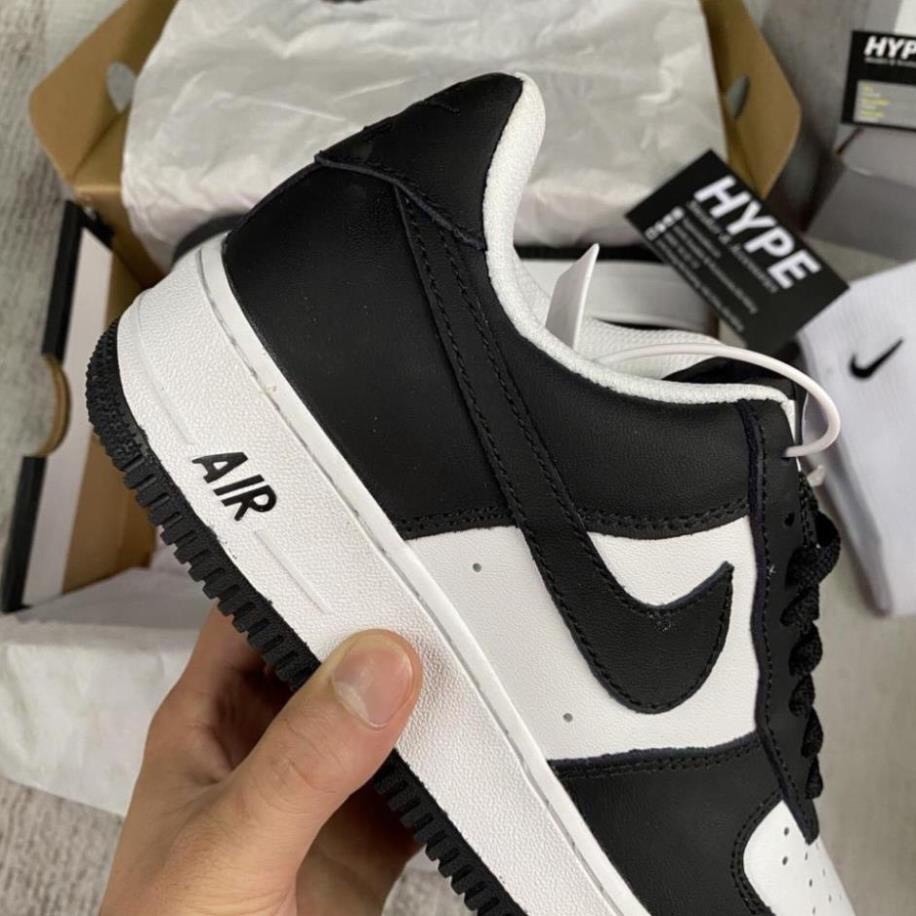 Giày _Nike Sneaker Force 1 Panda Cao Cấp , Giày AF1 Panda Bản White Black Cực Chất
