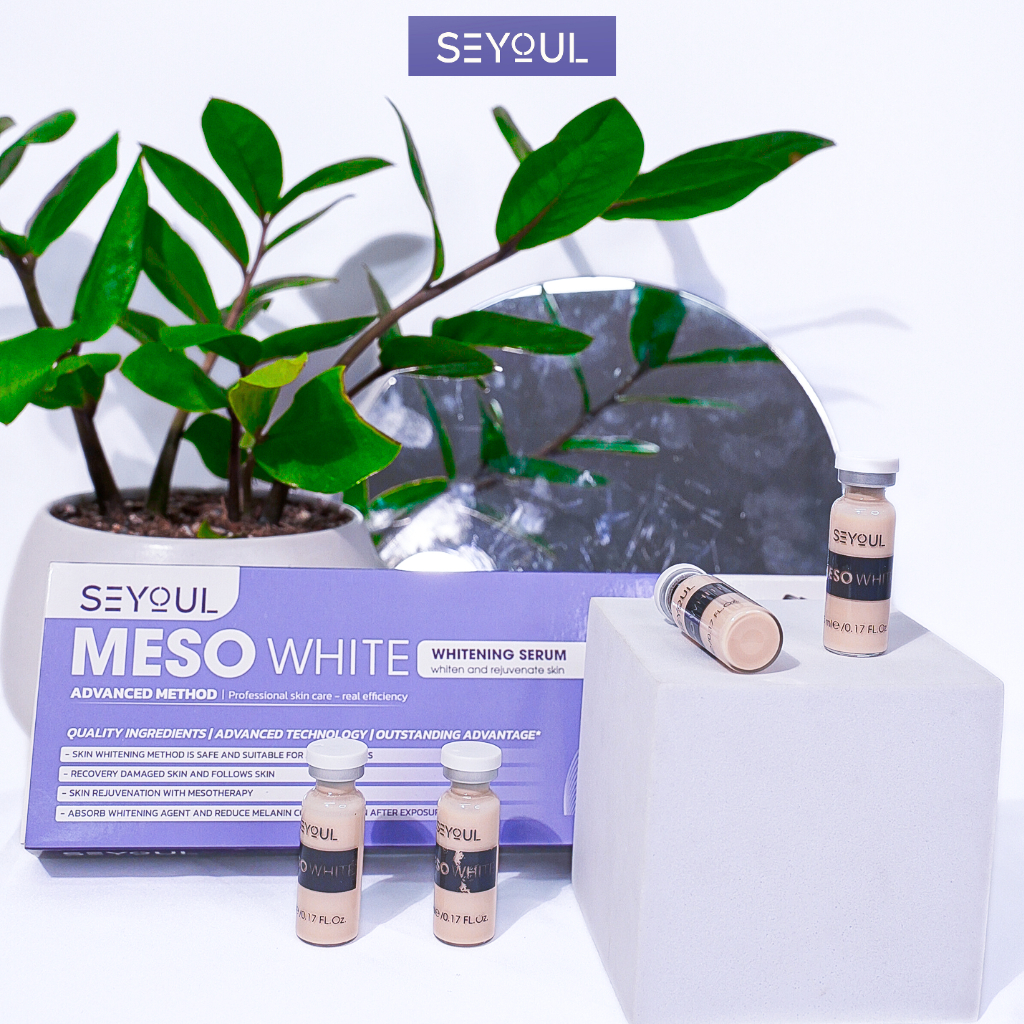 Serum Dưỡng Trắng Da Meso White dưỡng ẩm tại nhà thương hiệu SEYOUL