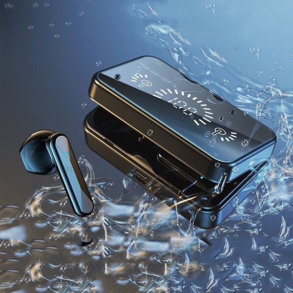 Tai Nghe Không Dây, Tai Nghe Bluetooth Nhét Tai S20 Cảm Ứng Mặt Gương Hiện Thị Pin 2in1 Kiêm Sạc Dự Phòng - Yourbox.vn