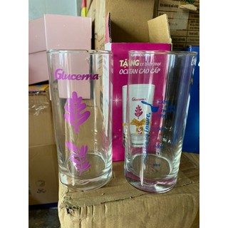 Ly thuỷ tinh ocean cao cấp quà tặng sữa glucerna
