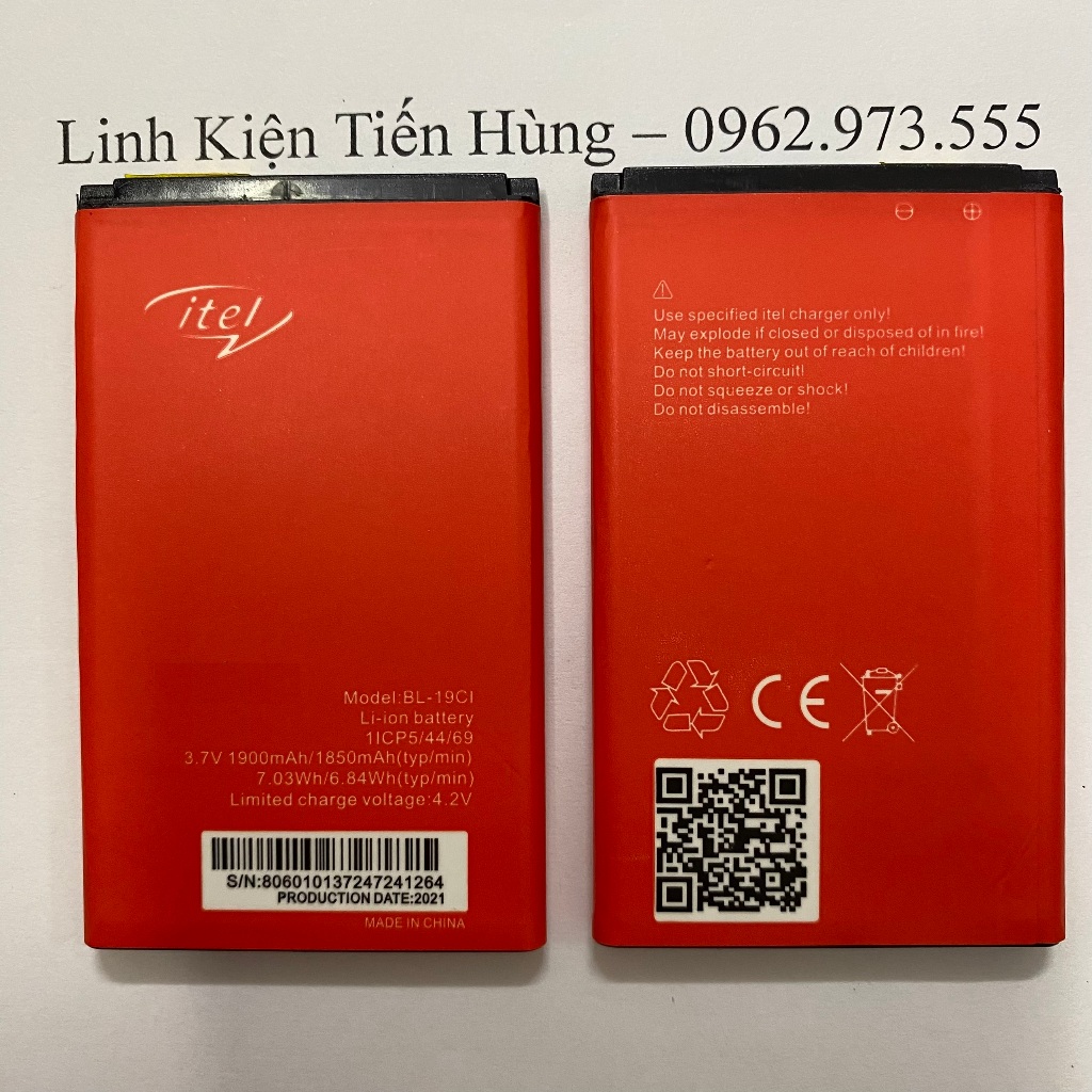 Pin Itel Bl-19Ci / It5070 / It5232 / It5311 / It5613 / It5311 / It7100