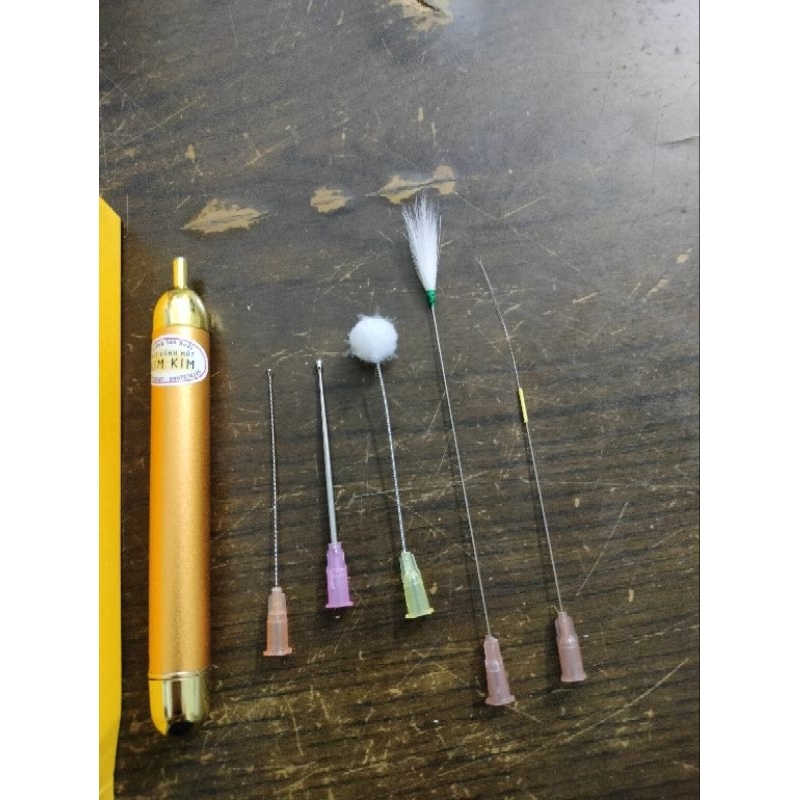 Bộ Bút Rung 5 Đầu chuẩn xịn sò, hàng loại 1 xưởng mài Kim Kim.
