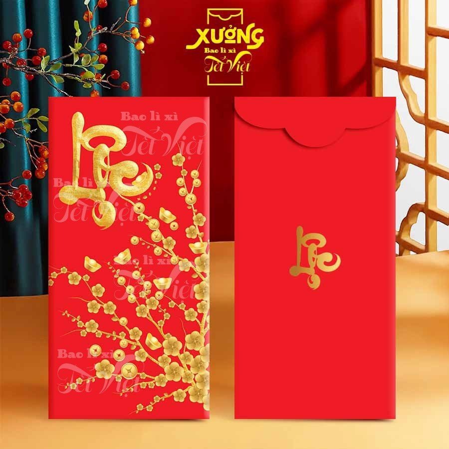 Bao Lì Xì 100 Cái TẾT ĐỎ Nhiều Mẫu Siêu Đẹp Lì Xì Tết 2024 Lì Xì Truyền Thống Bao Lì Xì Đỏ - BỐ KHỦNG LONG