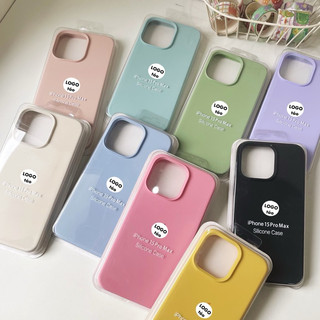 BASIC FULL VIỀN CÁC DÒNG IPHONE 15 (ỐP CHỐNG BẨN, CÓ LOGO)