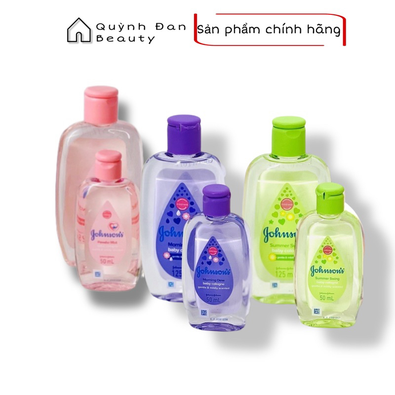 Nước hoa Johnson's Baby hương ban mai 50ml / 125ml