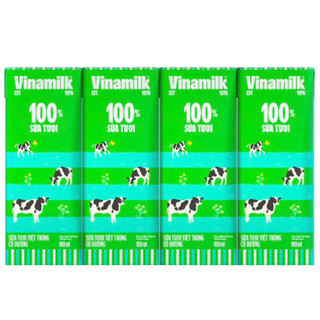 Lốc 4 hộp sữa Vinamilk 180ml / 110ml