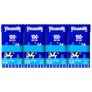 Lốc 4 hộp sữa Vinamilk 180ml / 110ml